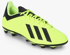 Adidas X 18.4 Fg Fluorescent Green Football Shoes men