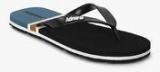 Admiral Destin Black Flip Flops Men