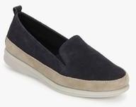 Aerosoles Music Festival Navy Blue Moccasins women