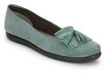 Aerosoles Night Club Green Moccasins women