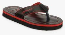 Airwalk Black Flip Flops boys