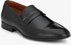 Alberto Torresi Black Regular Loafers men