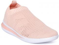 Alcis Peach Coloured Walking Shoes women