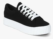 Alcott Black Casual Sneakers women