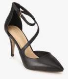 Aldo Badollan Black Ankle Strap Stilettos women