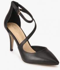 Aldo Badollan Black Ankle Strap Stilettos women