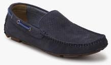 Aldo Barrett Navy Blue Moccasins men