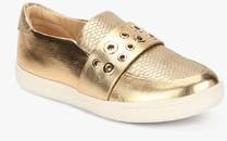 Aldo Satch Golden Metallic Lifestyle Shoes women