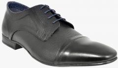 Allen Cooper Black Leather Derbys men