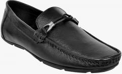 Allen Cooper Black Loafers men