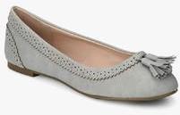 Allen Solly Grey Tassel Belly Shoes women