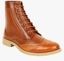 Alpes Martin Tan Boots men