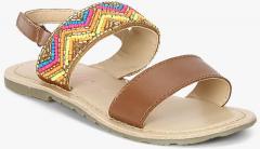 Aria Nica Ariel Ii Tan Sandals girls