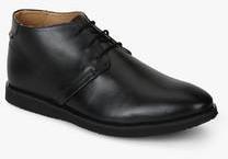 Arrow Alberto Black Derby Formal Shoes men