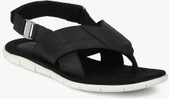 Arrow Edge Black Sandals girls