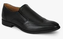 Arrow Harper Black Formal Shoes men