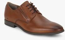 Arrow Hayem Tan Derby Formal Shoes men