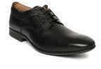 Arrow Men Black Forks Leather Derbys