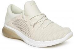 Asics Cream Mesh Regular Running Shoes women