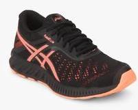 Asics Fuzex Lyte Black Running Shoes women