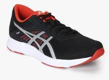 Asics Fuzor Black Running Shoes men