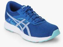 Asics Fuzor Blue Running Shoes women