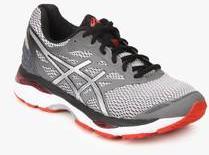 Asics Gel Cumulus 18 Grey Running Shoes men