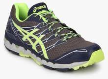 Asics Gel Fujisensor 3 Grey Running Shoes men