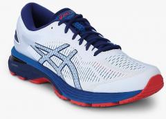 Asics Gel Kayano 25 White Running Shoes men