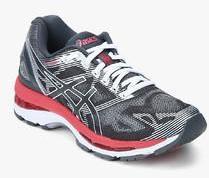 Asics Gel Nimbus 19 Grey Running Shoes women