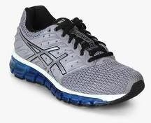 Asics Gel Quantum 180 2 Grey Running Shoes men