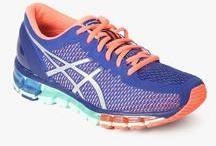 Asics Gel Quantum 360 2 Blue Running Shoes women