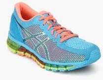 Asics Gel Quantum 360 Cm Blue Running Shoes women