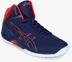 Asics Geltriforce 3 Awc Navy Blue Basketball Shoes men