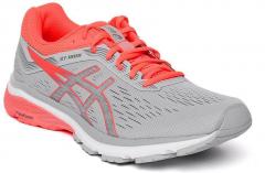 Asics Grey Synthetic Regular Running Shoes women