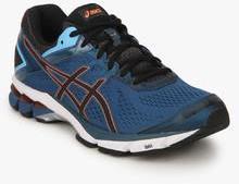 Asics Gt 1000 4 Blue Running Shoes men