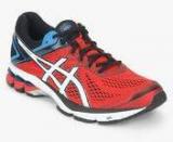 Asics Gt 1000 4 Red Running Shoes Men