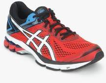 Asics Gt 1000 4 Red Running Shoes men