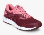 Asics Maroon Running Shoes Women