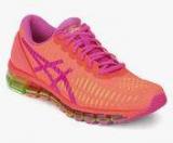 Asics Quantum 360 Orange Running Shoes Women