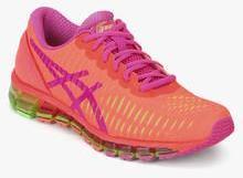 Asics Quantum 360 Orange Running Shoes women