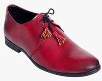 Bacca Bucci Maroon Formal Shoes men