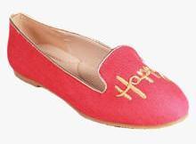 Balujas Red Moccasins women