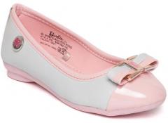 Barbie Grey & Pink Colourblocked Ballerinas girls