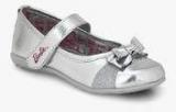 Barbie Silver Mary Jane Bow Belly Shoes girls