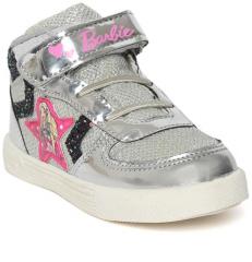 Barbie Silver Toned Mid Top Sneakers girls