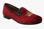 Bareskin Maroon Moccasins women