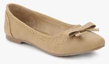 Bata Alba Beige Belly Shoes women