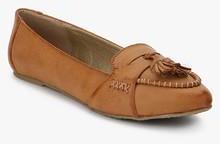 Bata Block Brown Moccasins women