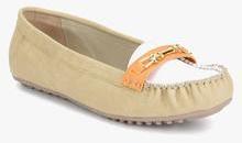 Bata Ellie Beige Moccasins women